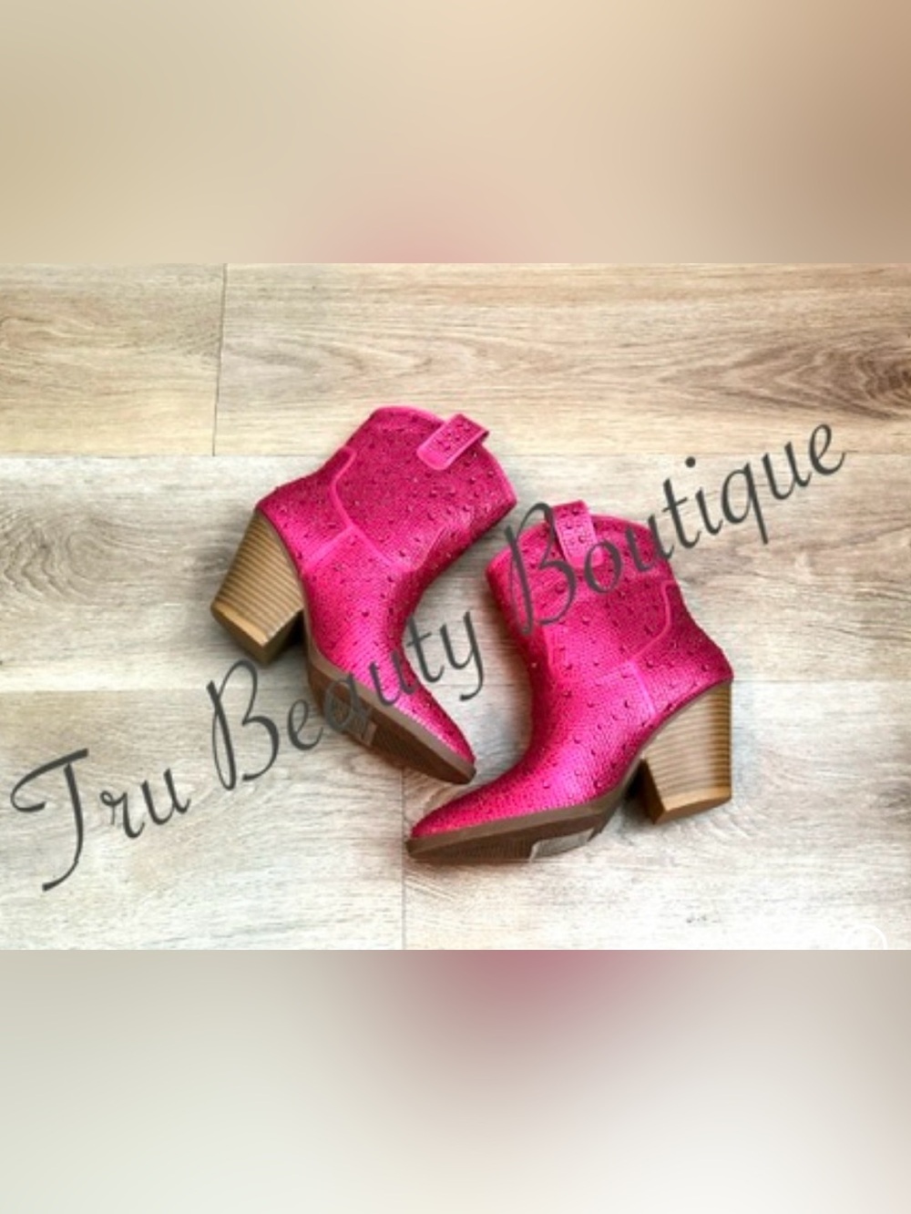 Ladies rhinestone cowboy booties